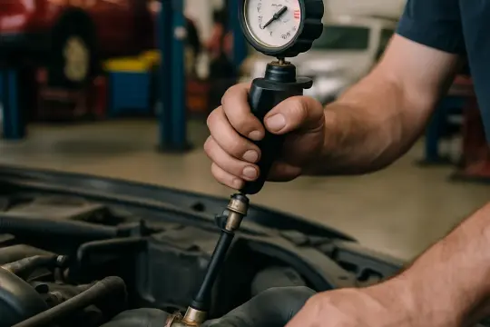 Cooling system pressure test and inspection - diagnostic guide