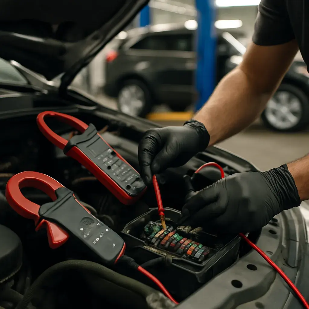Electrical system testing and verification - No Crank / Won't Start - verification inspection