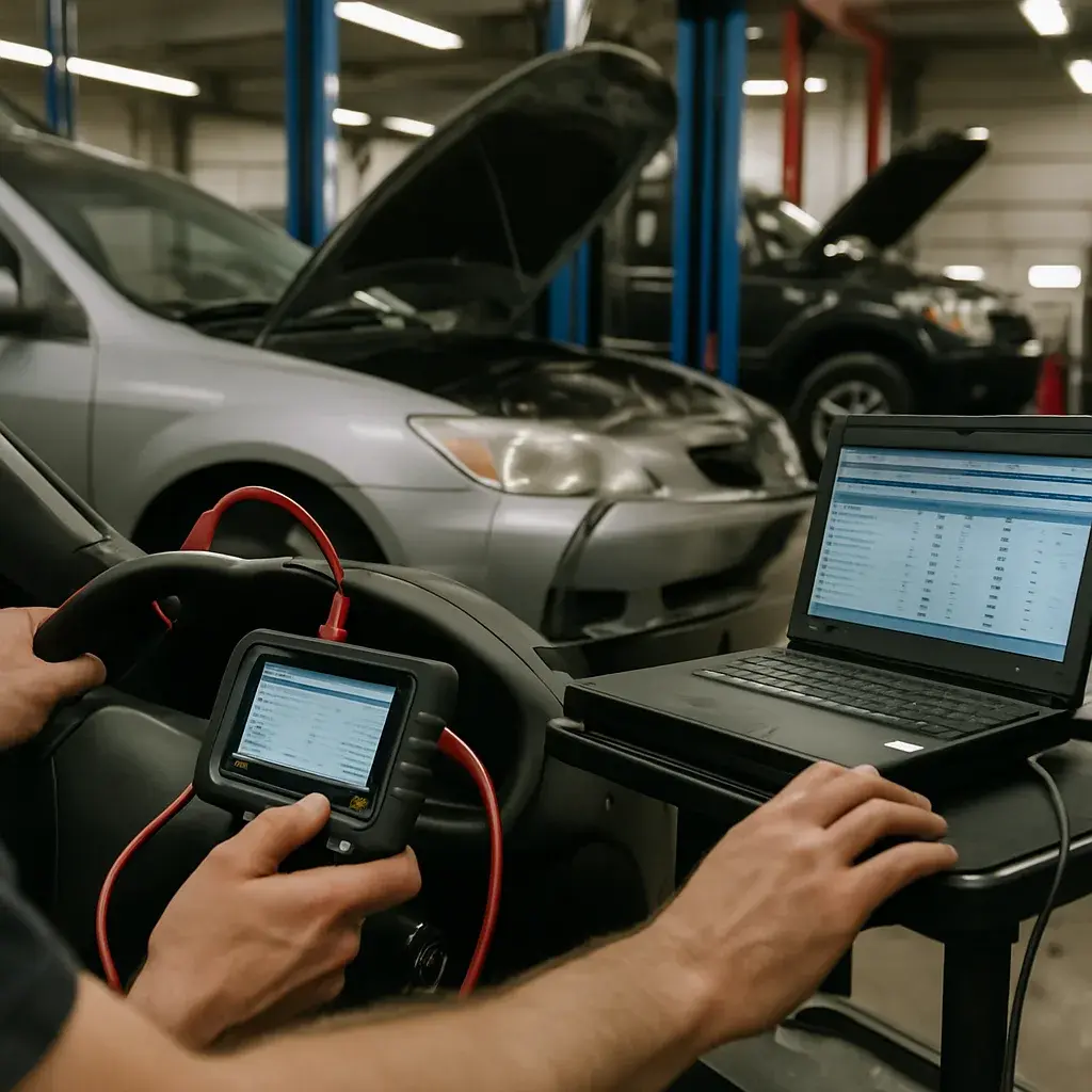 Scan tool and live data verification - Steady Check Engine Light - diagnostic concern
