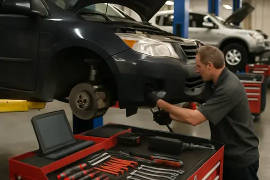 Diagnostic auto repair shop workflow - diagnostic guide