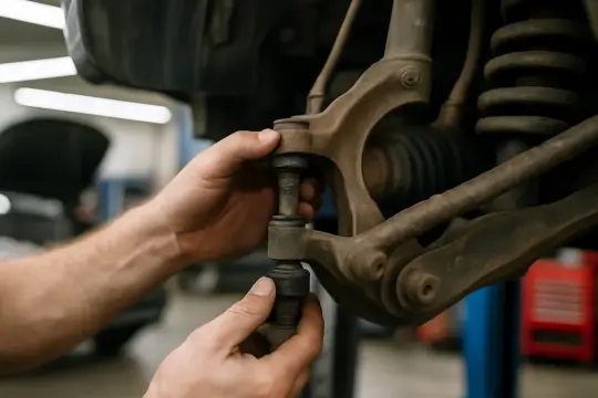 Suspension and steering component inspection - diagnostic guide