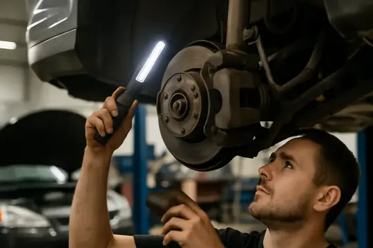 Suspension and steering component inspection - diagnostic guide