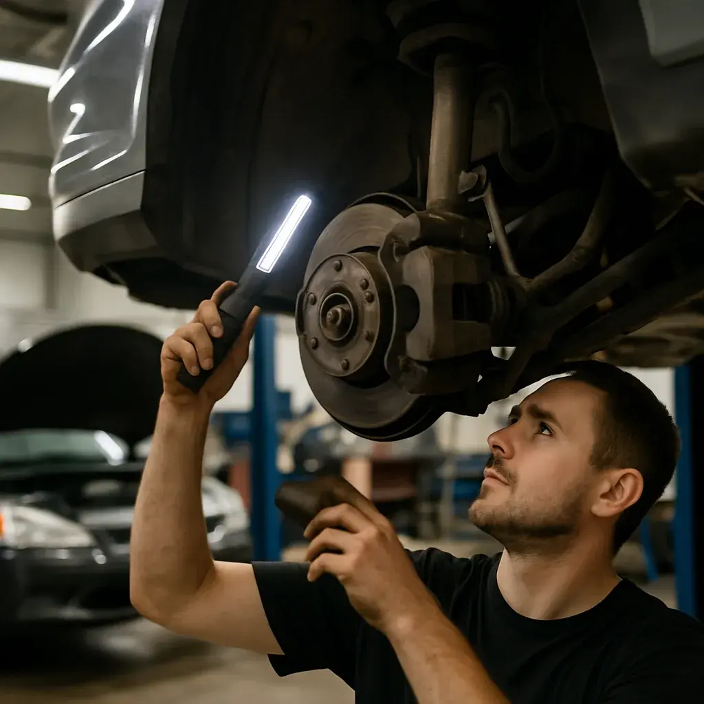 Suspension and steering component inspection - Suspension Noise - verification inspection